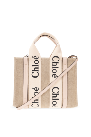 Beżowy Torba 'Woody Medium' typu 'shopper' Chloé - Vitkac Polska